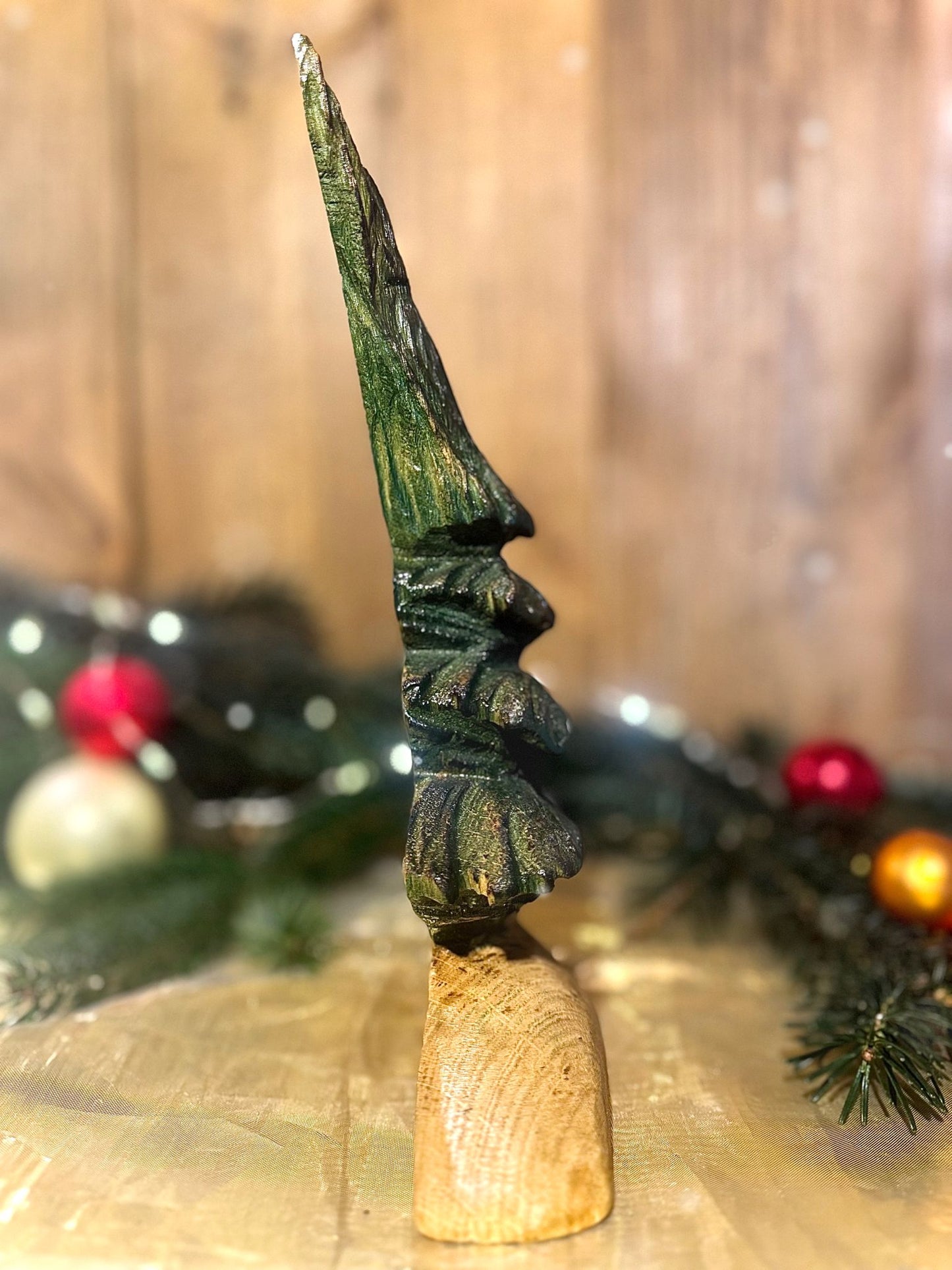 Holzdeko Tannenbaum